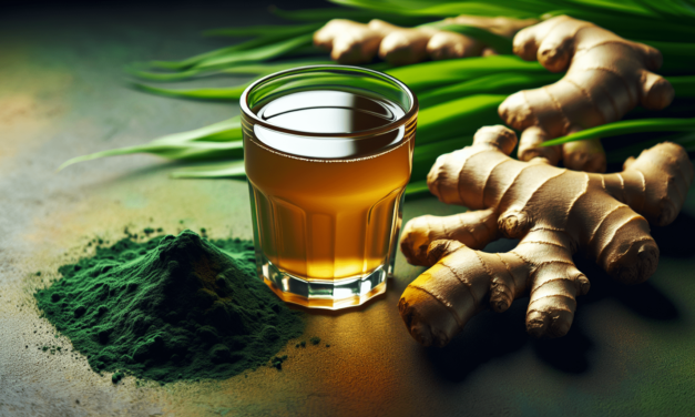 Boost Your Health with Ginger Shots and Spirulina